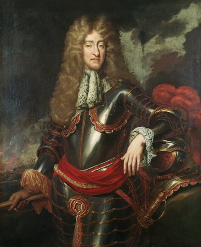 Portret van Koning James II, c.1690 door English School